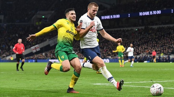 Tottenhamlı futbolcu Eric Dier, tribüne çıkıp taraftar kovaladı