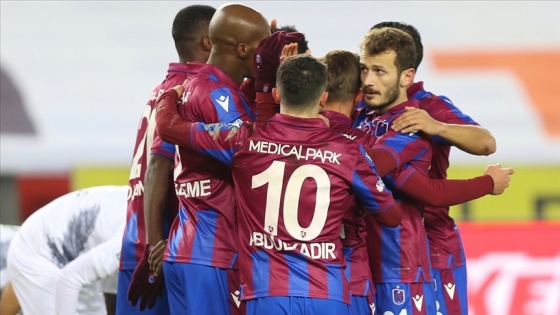 Trabzonspor 3 puana 3 golle uzandı