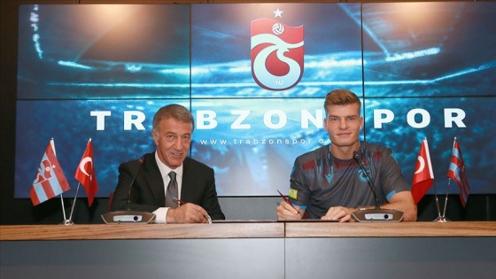 Trabzonspor'da Alexander Sörloth imzayı attı