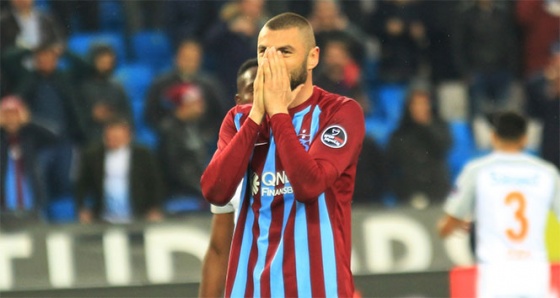 Trabzonspor'da Burak Yılmaz sezonu kapattı