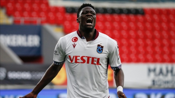 Trabzonspor'da Caleb Ekuban'dan 20 puanlık katkı