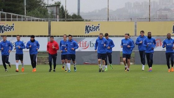 Trabzonspor'da Galatasaray maçı hazırlıkları başladı