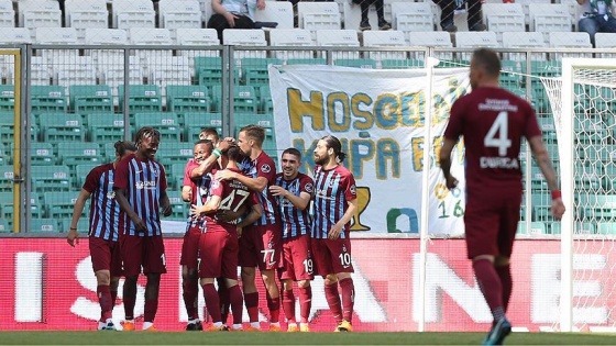 Trabzonspor deplasmanda galip