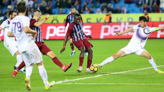 Trabzonspor evinde galip