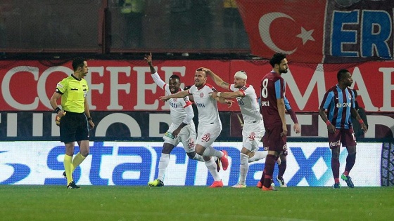 Trabzonspor evinde kaybetti