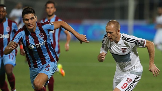 Trabzonspor Gaziantep'te mağlup