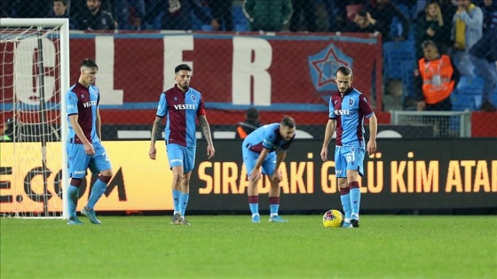 Trabzonspor iç sahada daha fazla puan kaybetti