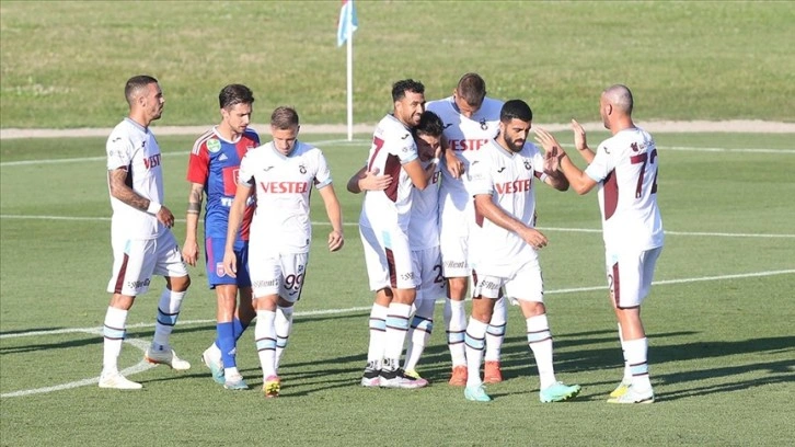 Trabzonspor ikinci hazırlık maçında berabere kaldı