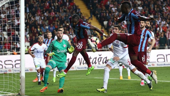 Trabzonspor ile Antalyaspor 43. randevuda