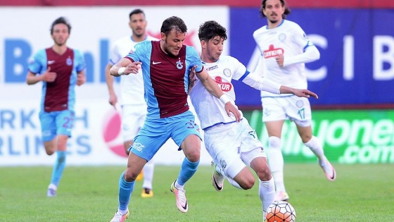 Trabzonspor ile Çaykur Rizespor 33. randevuda