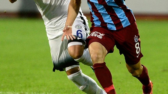 Trabzonspor ile Çaykur Rizespor 34. randevuda