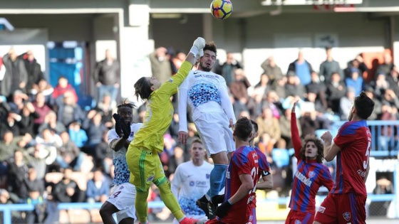 Trabzonspor, Karabükspor'la berabere kaldı