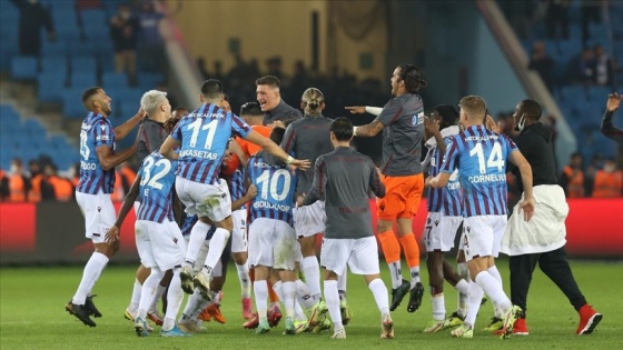 Trabzonspor liderliğe yükseldi