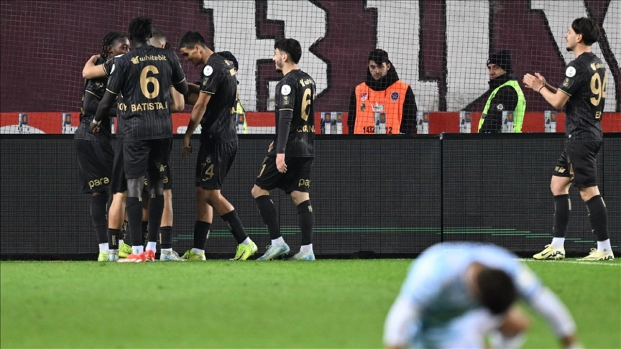 Trabzonspor, ligde 3 hafta aradan sonra galip geldi