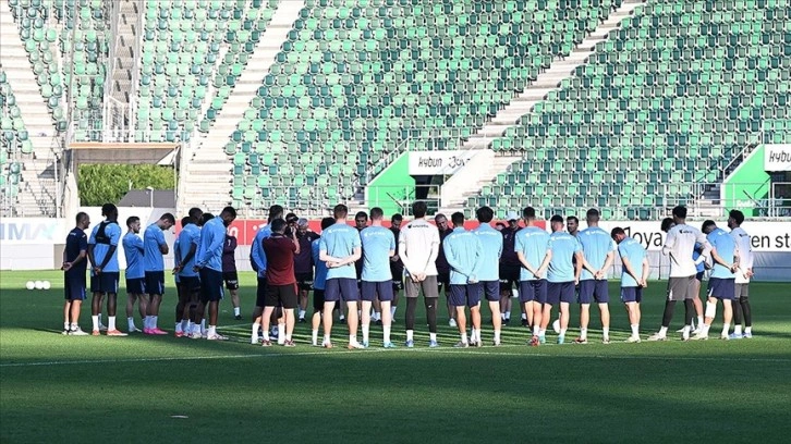 Trabzonspor, St. Gallen maçının hazırlıklarını tamamladı