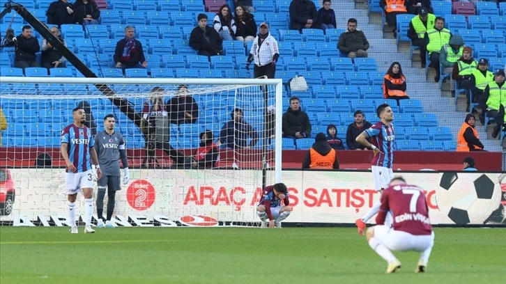 Trabzonspor'dan son 5 sezonun en kötü performansı