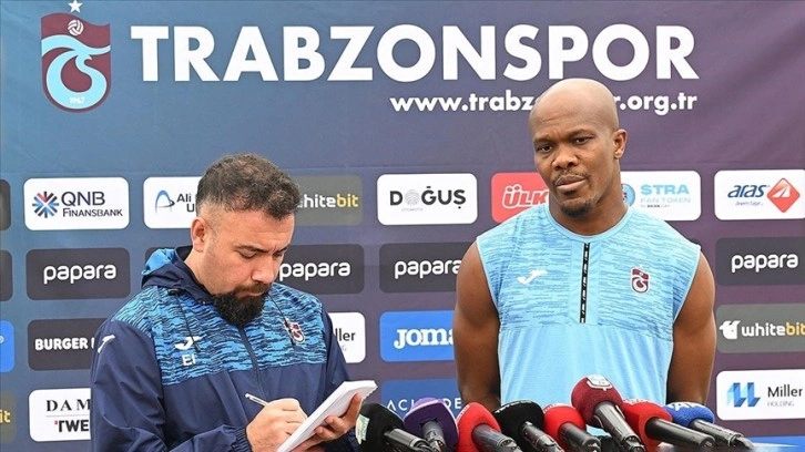 Trabzonspor'un Nijeryalı oyuncusu Nwakame: Ben de yine şampiyon olmak isterim