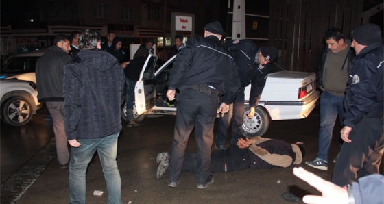 Trafik magandaları polisi peşine taktı