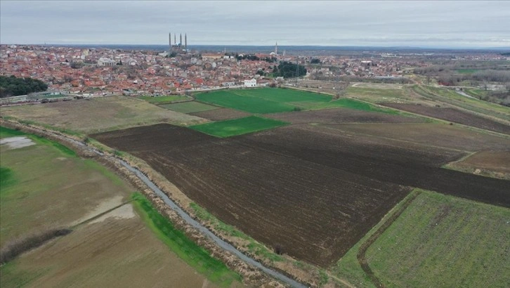 Trakya çiftçisinin gözü verimli bir sezon için yağmur bulutlarında