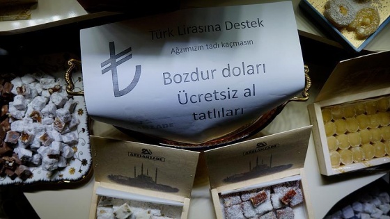 Trakyalı esnaf Türk lirasına sahip çıkıyor
