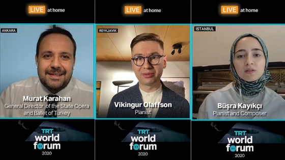 TRT World Forum 2020'de 'Pandemi Zamanında Müziğin Gücü' konuşuldu