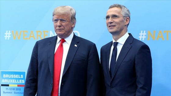 Trump ile Stoltenberg Beyaz Saray'da görüşecek