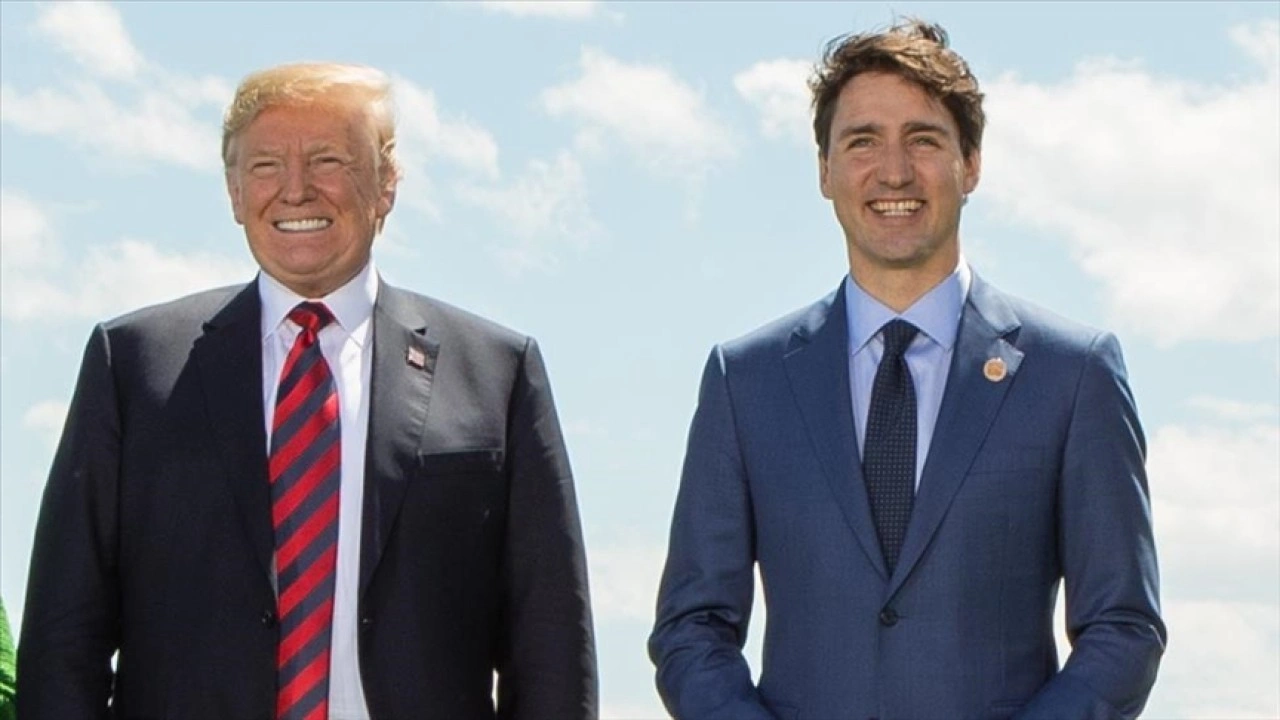 Trump, Kanada Başbakanı Trudeau'ya 'Büyük Kanada Eyaletinin Valisi' diye hitap ettti