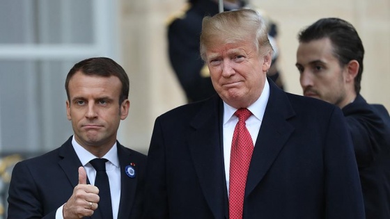 Trump'tan Macron'a 'Avrupa ordusu' eleştirisi