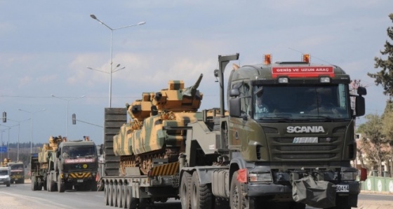 TSK’nın Hatay’a askeri sevkiyatı sürüyor