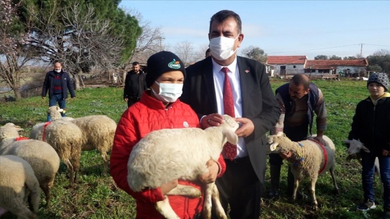 TÜDKİYEB, sosyal medyada ünlenen küçük çoban Şevki'yi ödüllendirdi