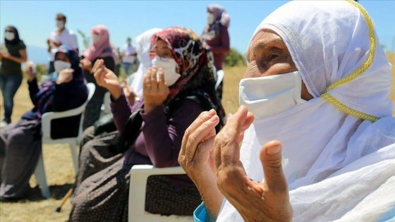 Tunceli'de şehitler için anma töreni