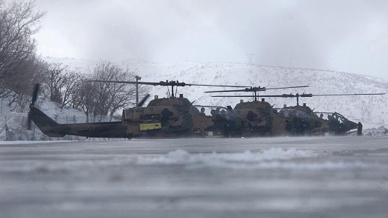 Tunceli'de teröristlerin kış üslenmesine yönelik operasyon