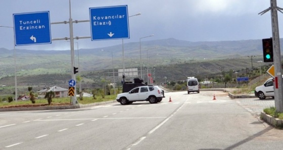 Tunceli-Elazığ yolunda tuzaklanmış patlayıcı bulundu