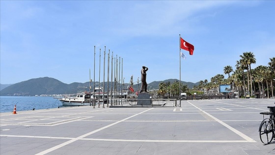 Turizm merkezleri Antalya ve Muğla'da 'tam kapanma' sessizliği yaşanıyor