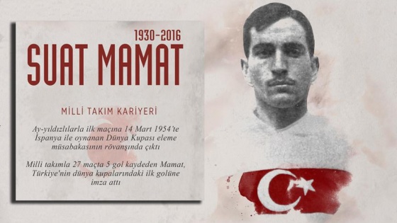 Türk futbolunun efsane ismi Suat Mamat