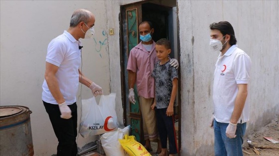 Türk Kızılay, Yemen&#039;deki gıda yardımlarına devam ediyor