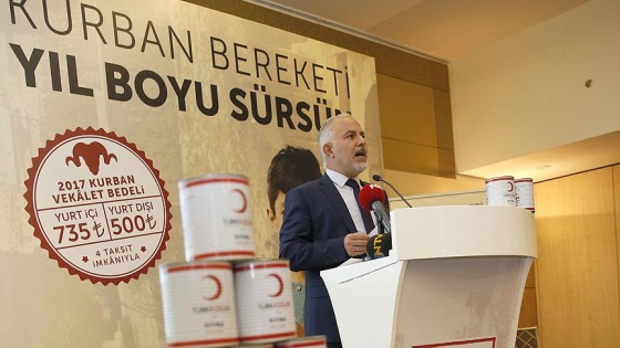 Türk Kızılayının hedefi 100 bin kurban hissesi