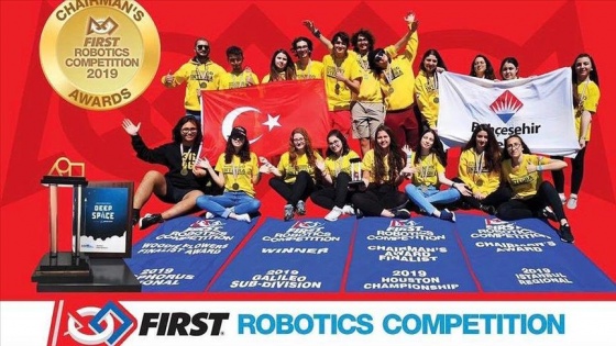 Türk robotik takımı ABD'de şampiyonluğa yürüdü