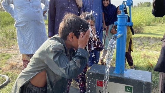 Türk sivil toplum örgütü, Pakistan&#039;da 64 su kuyusu açtı