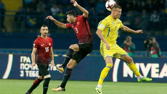 Türkiye deplasmanda Ukrayna'ya 2-0 yenildi