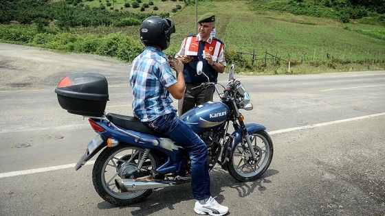 Türkiye genelinde motosiklet denetimi