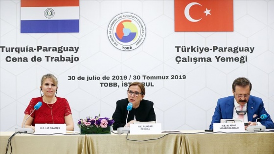 &#039;Türkiye ile Paraguay arasındaki iş dünyasının önündeki engelleri kaldırmaya hazırız&#039;