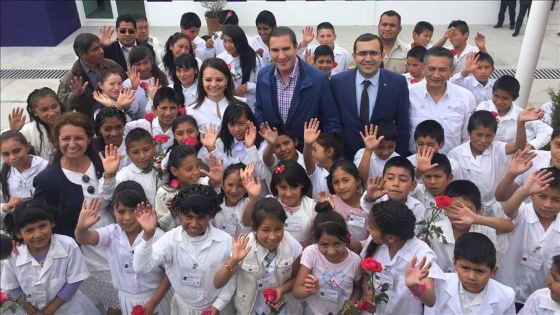 Türkiye Meksika'daki çocukların eğitimine destek oldu