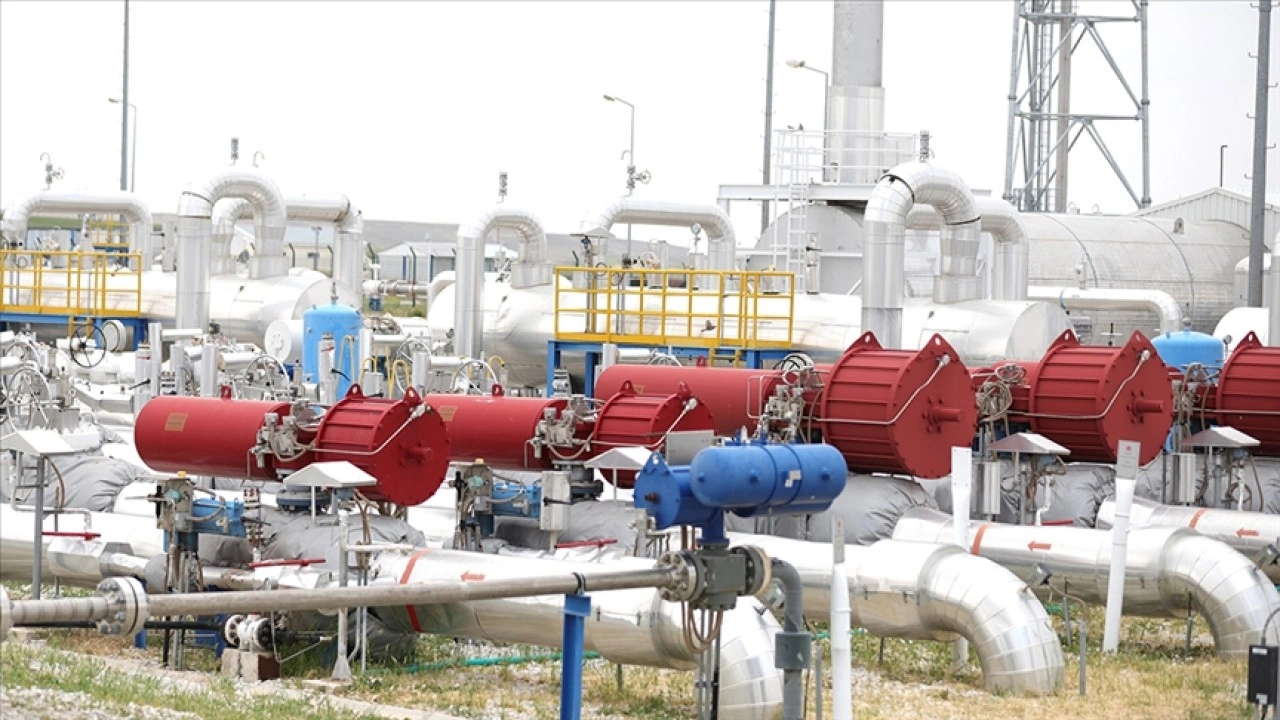 Türkiye'nin doğal gaz depolama kapasitesi 2028'de 12 milyar metreküp olacak