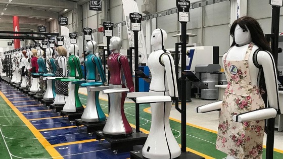 Türkiye'nin ilk insansı robot fabrikası açıldı