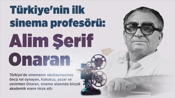 Türkiye&#039;nin ilk sinema profesörü: Alim Şerif Onaran