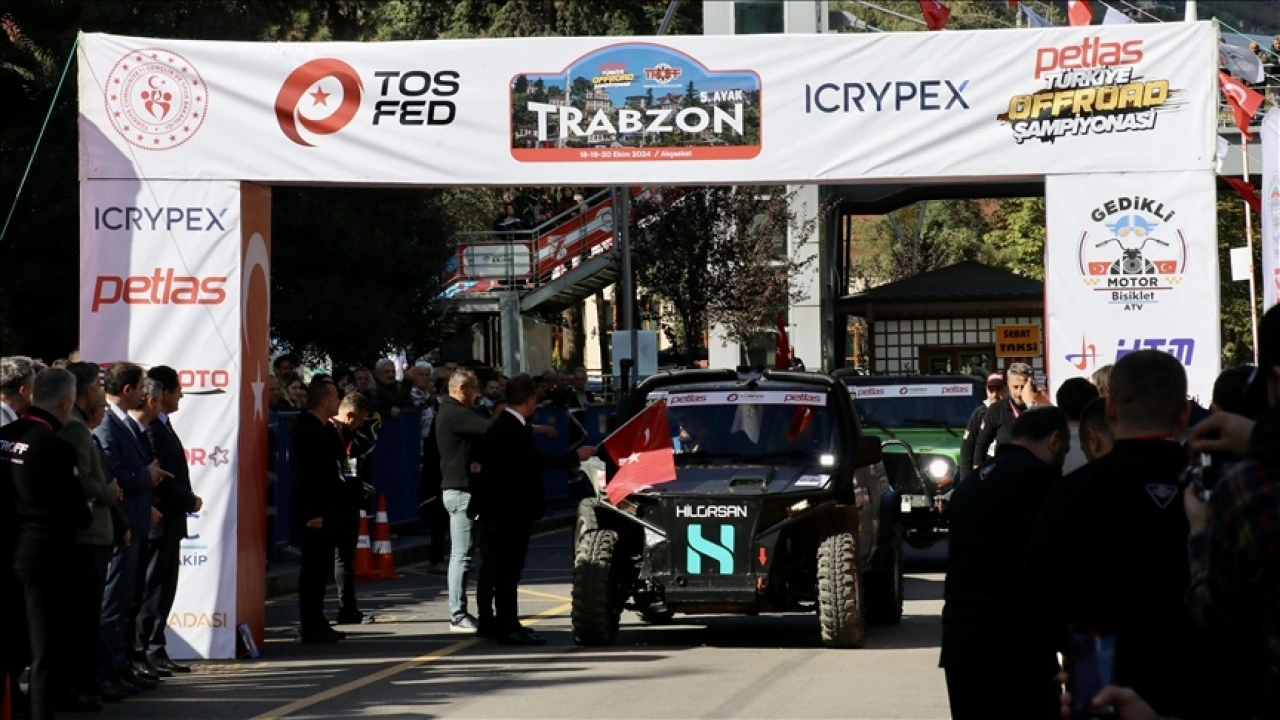 Türkiye Off-Road Şampiyonası'nın 5. ayağı Trabzon'da başladı