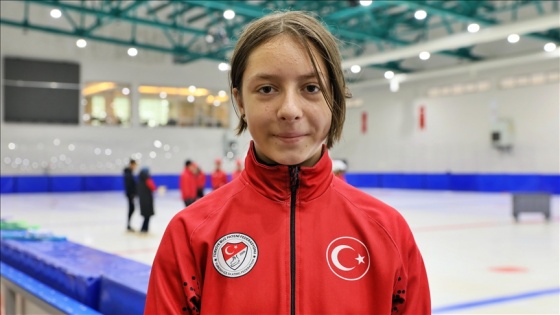 Türkiye rekoru kıran short track sporcusu Derya Karadağ'ın hedefi Pekin Olimpiyatları