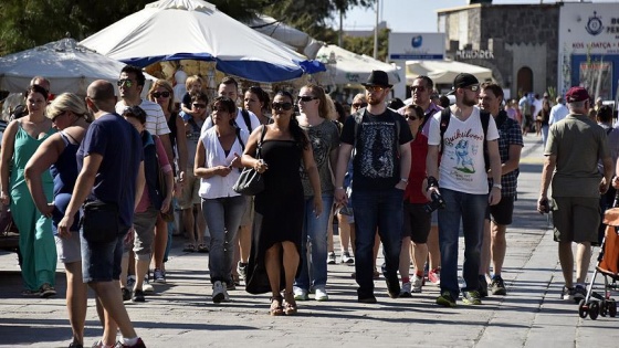 Türkiye'yi en çok Avrupalı ziyaret etti