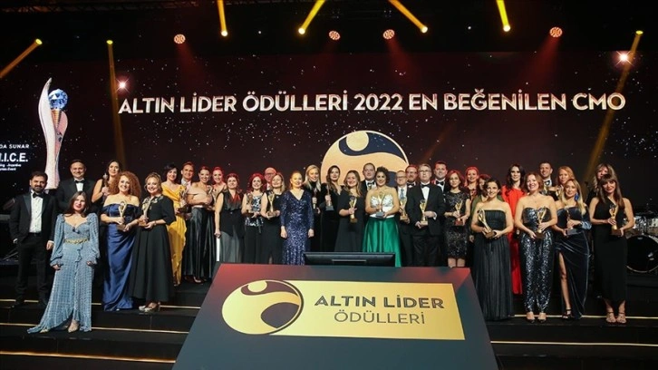 Türkiye'nin "En Beğenilen CMO Altın Liderleri" ödüllerine kavuştu